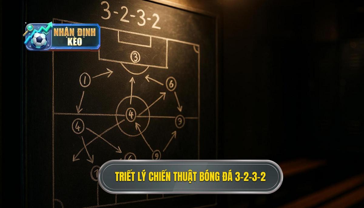 Nền tảng triết lý của Chiến thuật bóng đá 3-2-3-2