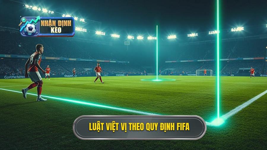 1. Luật việt vị theo quy định FIFA