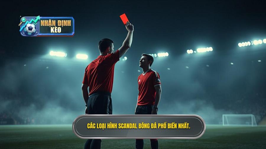 2. Những loại hình scandal bóng đá phổ biến nhất lịch sử