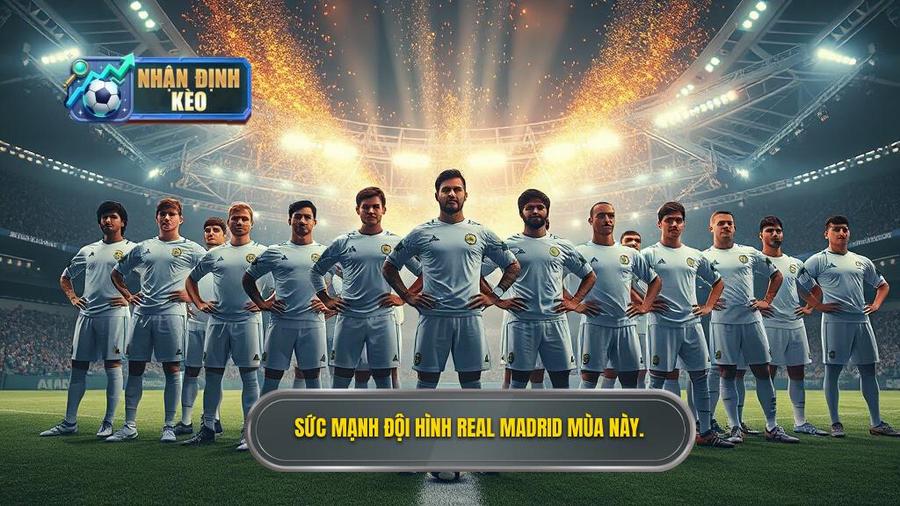 1. Sức mạnh đội hình Real Madrid mùa này.
