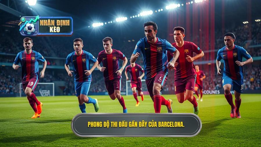 2. Phong độ thi đấu gần đây của Barcelona.
